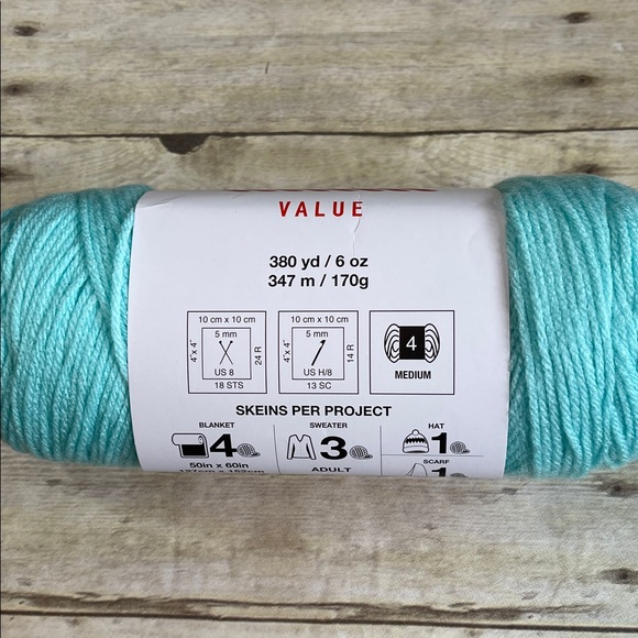 Big Twist Aqua Yarn 6 Oz - Picture 5 of 7